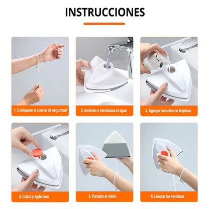 Limpiador De Ventanas Magnético De Doble Lado Para Ventanas De 15-30 Mm De Espesor_1