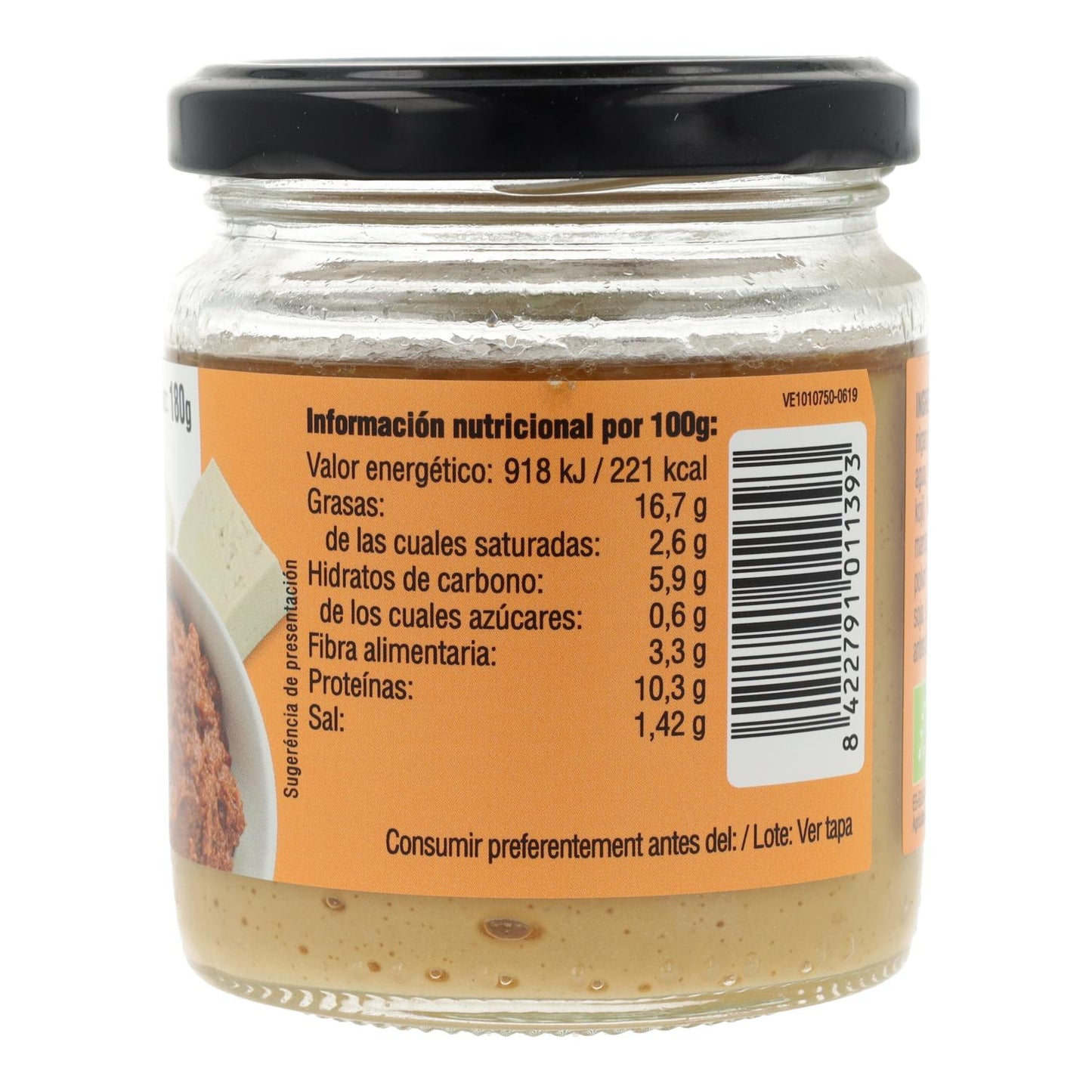 Paté de Tofu e Miso Vegetalia 180 gr