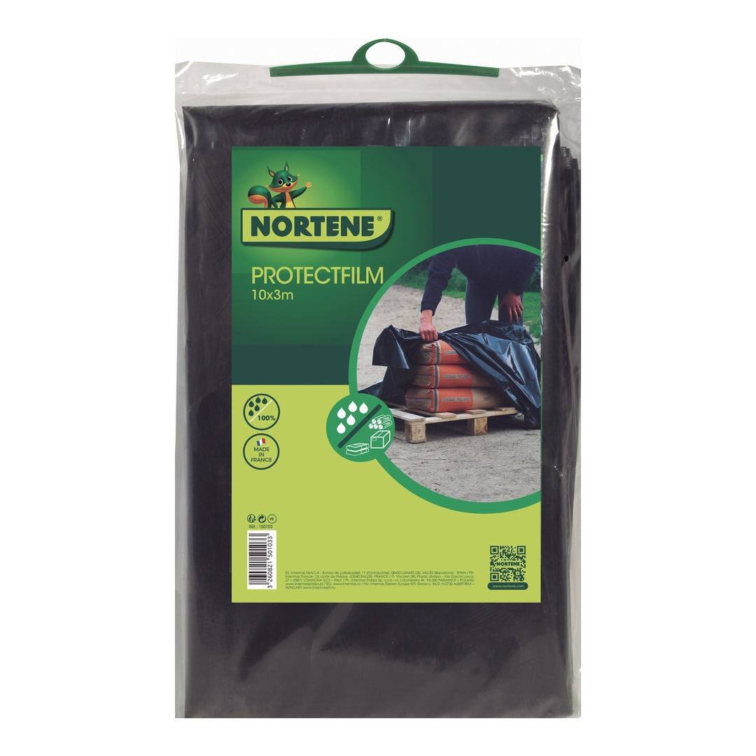 Lona Impermeable 10x3 M Negro Nortene_0