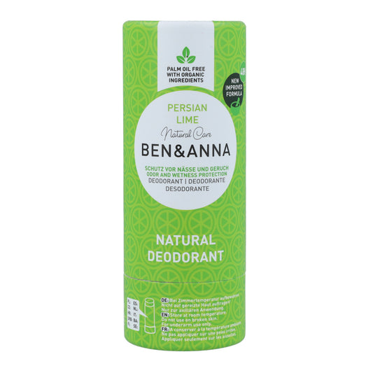 Desodorizante (zero desperdício), Ben&amp;Anna, Lima Persa 40 g