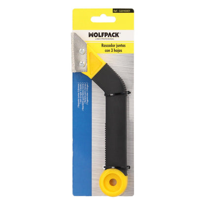 Rascador Juntas, Rascador Lechada, Rasqueta Junta Azulejos,  Con 3 Hojas De Repuesto_2