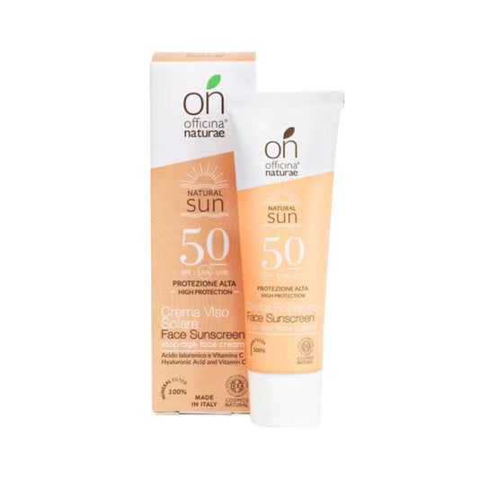 Protetor Solar Facial FPS 50 30 ml Certificado Biológico Officina Naturae