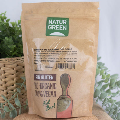 Farinha de Cânhamo NaturGreen 300 g