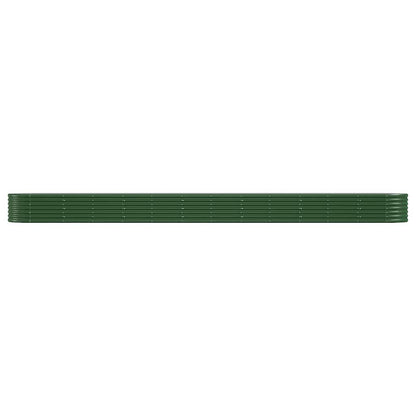Jardinera Arriate Acero Galvanizado Verde 512x80x36 Cm_2