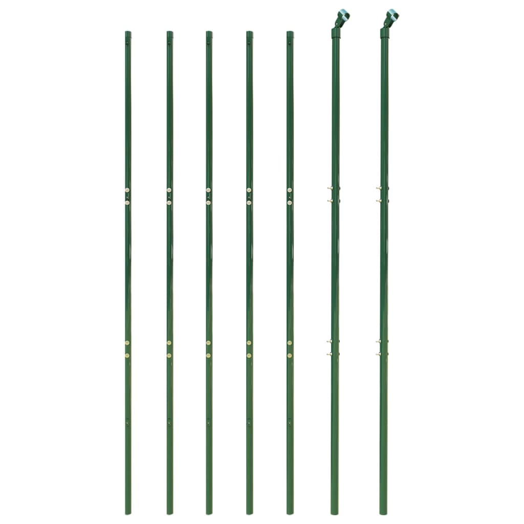 Cerca De Alambre De Acero Galvanizado Verde 1,4x10 M / Vetonek_2