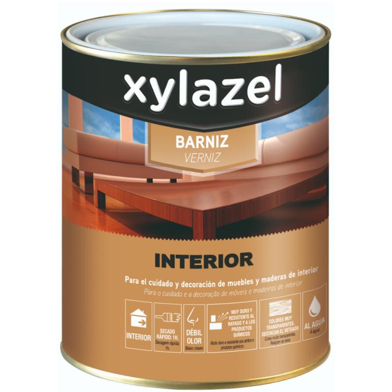 Verniz interior à base de água 750 ml Xylazel