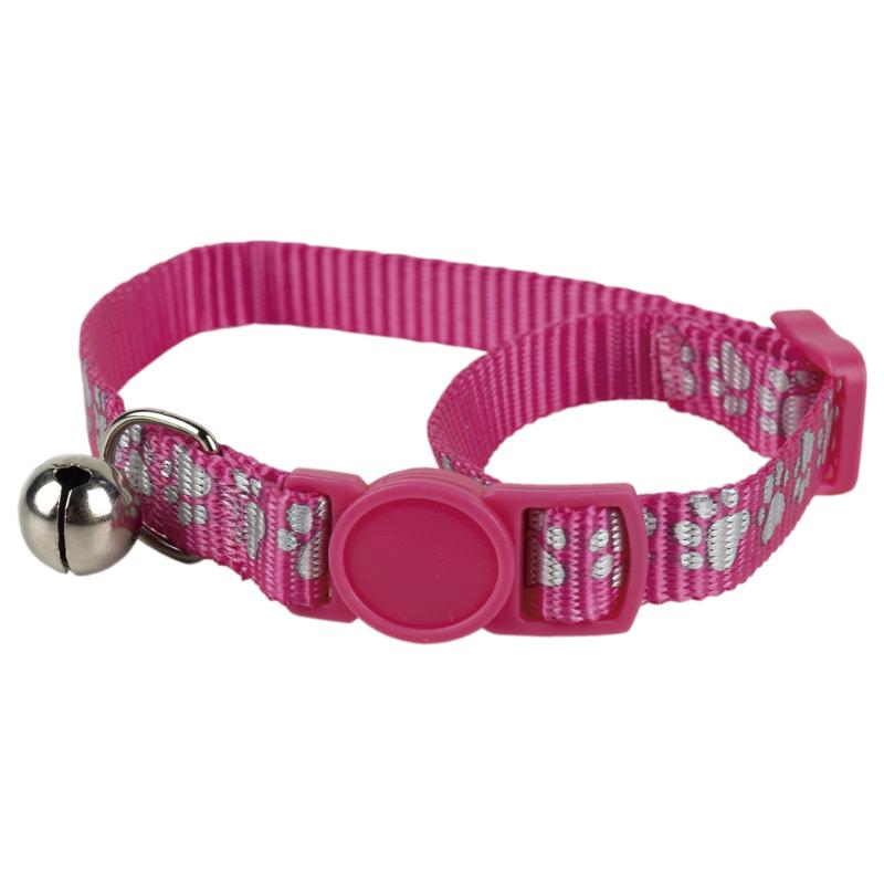 Collar Con Cascabel Gatos Negro 1 Cm X 32 Cm_1