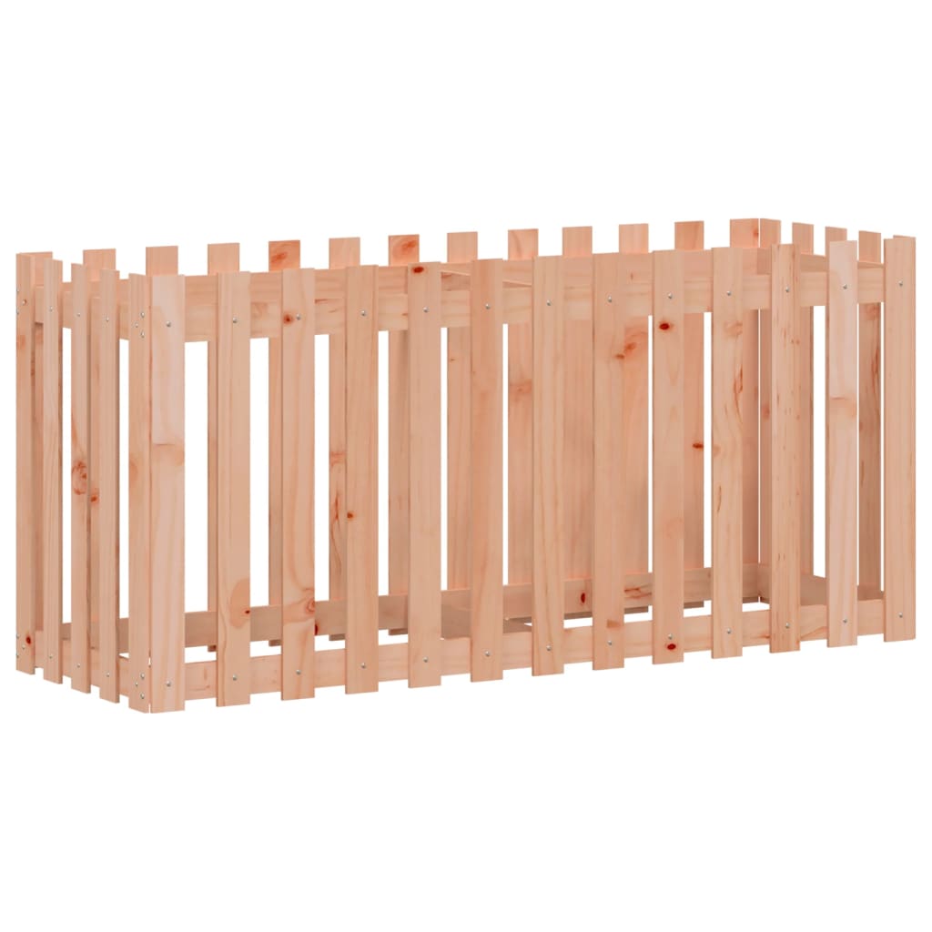 Arriate Elevado Jardín Valla Madera Maciza Douglas 150x50x70 Cm_3