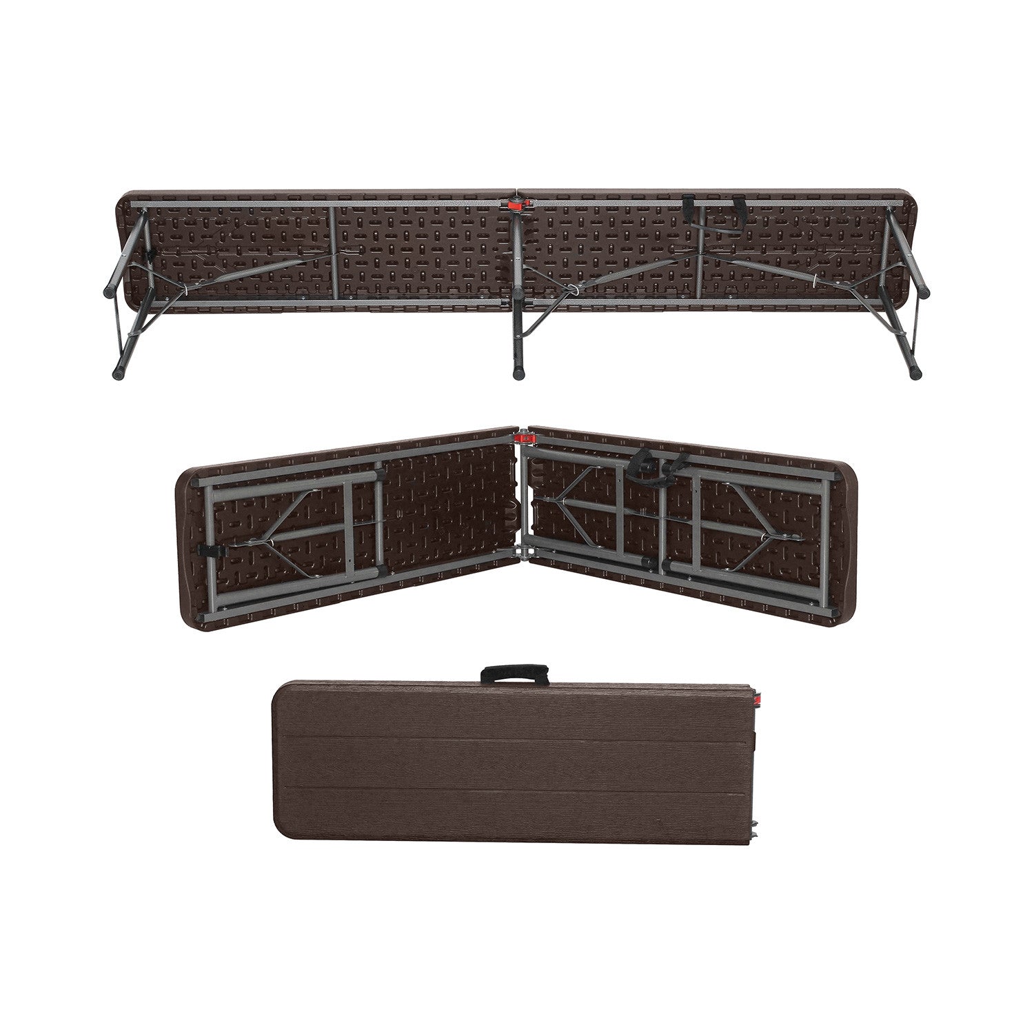 Banco Plegable Catering Efecto Madera 180x30x43cm 7house_5