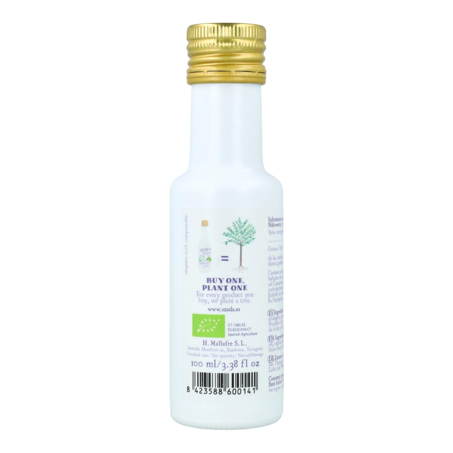 Óleo de Oliva e Tomilho Biológico Azada 100 ml