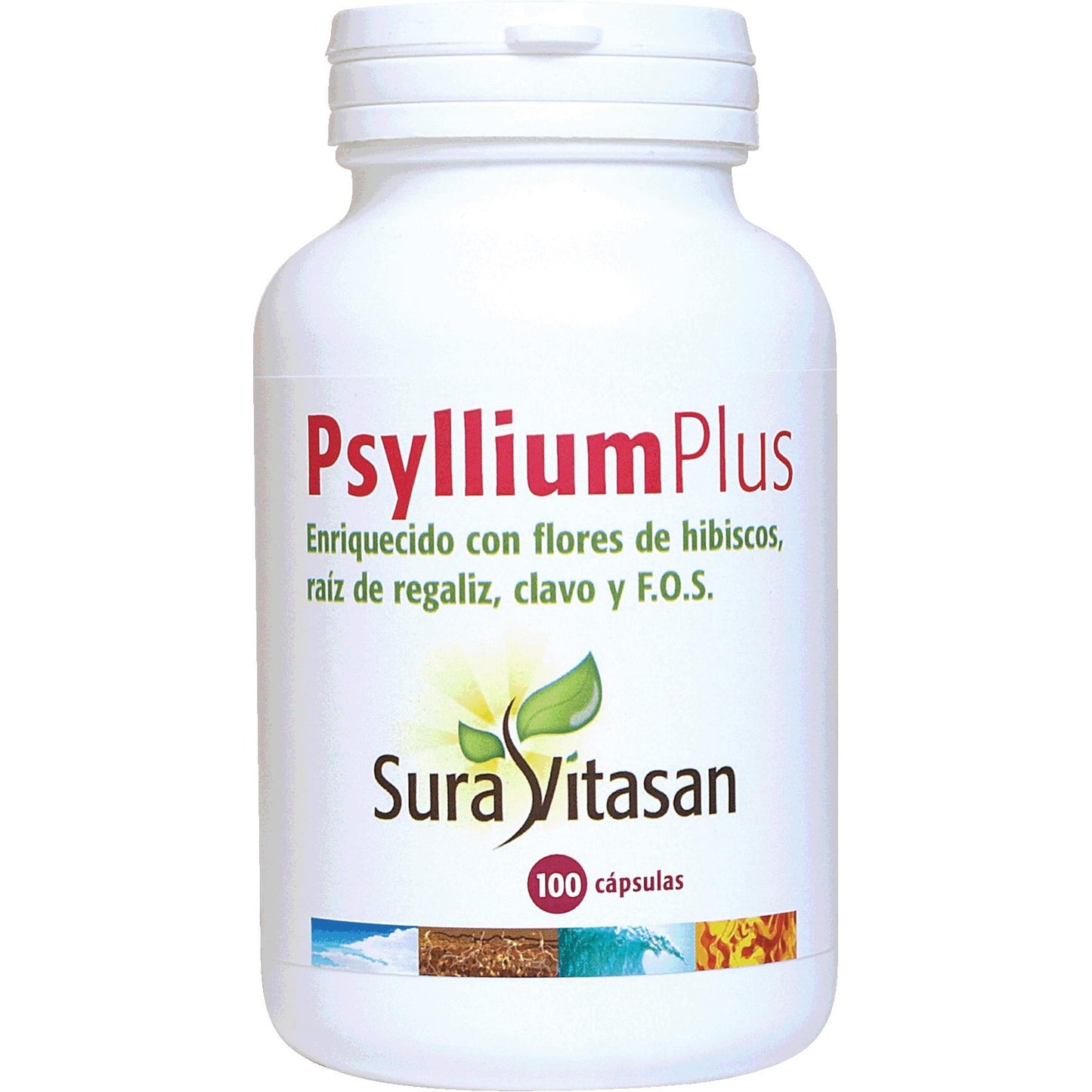 Psyllium Plus 550 Mg 100 Cápsulas Sura Vitasan