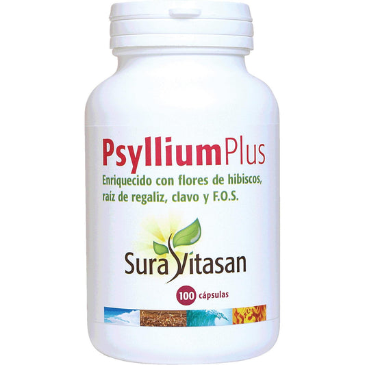 Psyllium Plus 550 Mg 100 Cápsulas Sura Vitasan