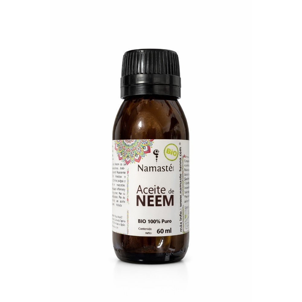Namasté Aceite Vegetal Bio De Neem Virgen Puro 60ml_0