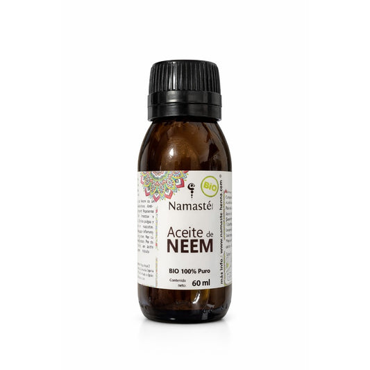 Namasté Aceite Vegetal Bio De Neem Virgen Puro 60ml_0