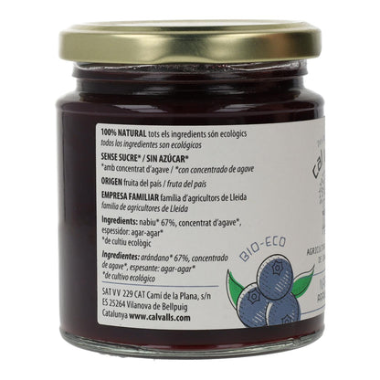 Geleia de mirtilo biológica Cal Valls, 240 g