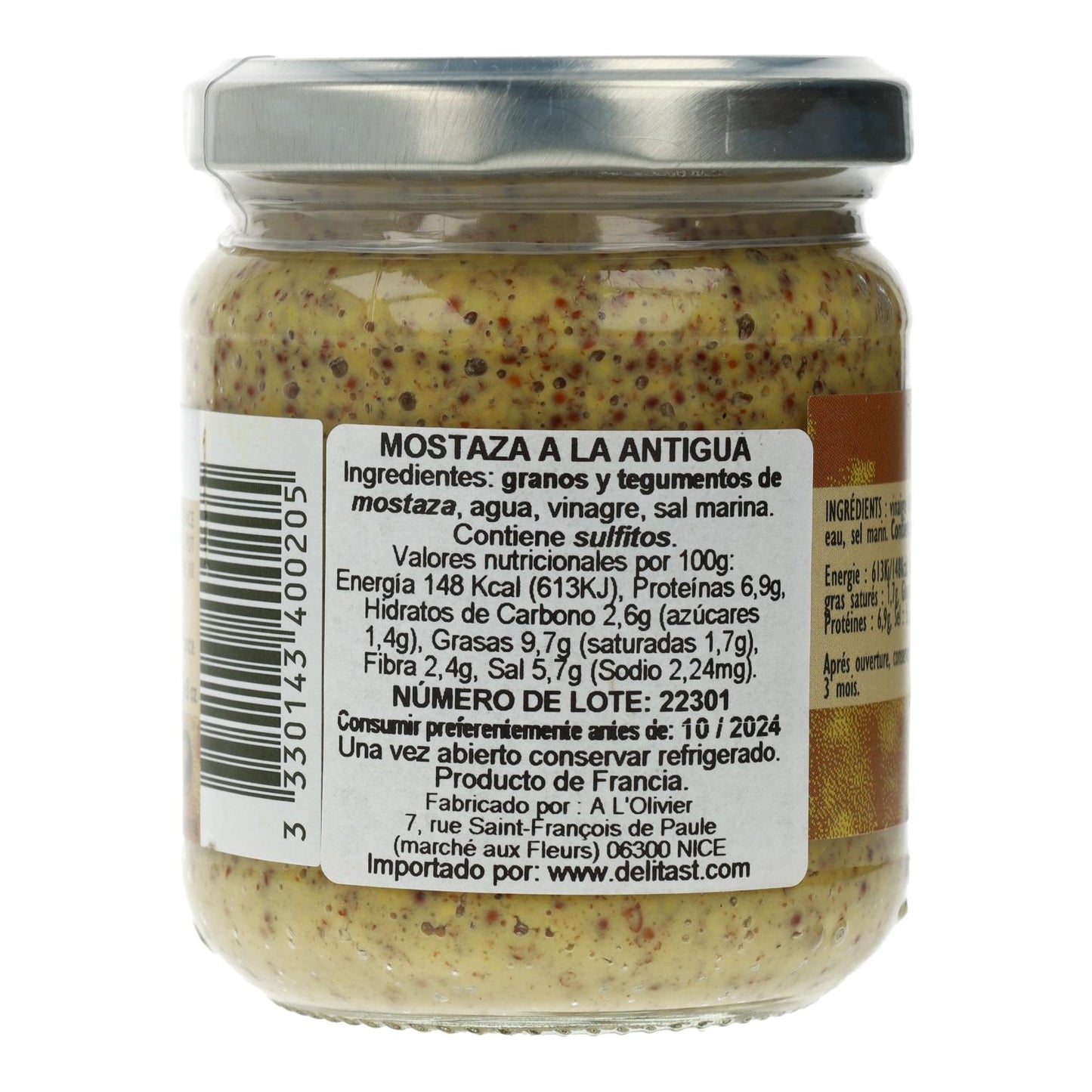 Mostarda à Moda Antiga A Lolivier 200 g