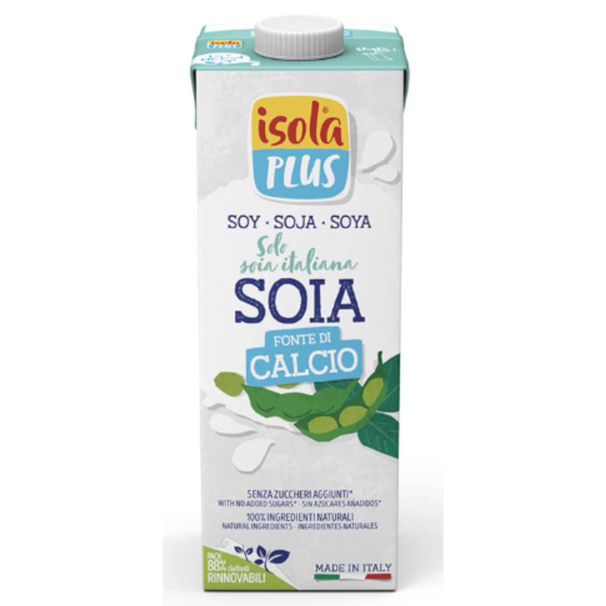 Bebida vegetal de soja com cálcio 1L