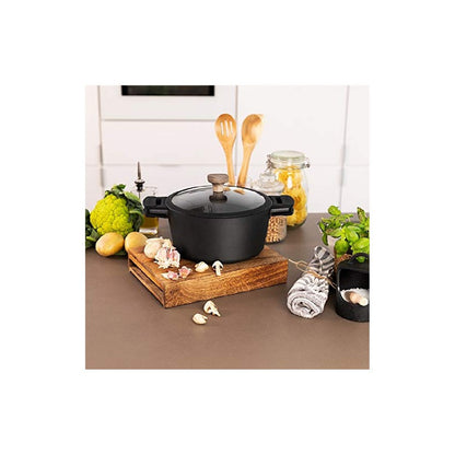 Olla Polka Excellence 28 Pot Force. Diámetro 24 Cm, Aluminio Fundido, Revestimiento Antiadherente, Apta Para Todo Tipo De Cocinas Y Lavavajillas, Fo_1
