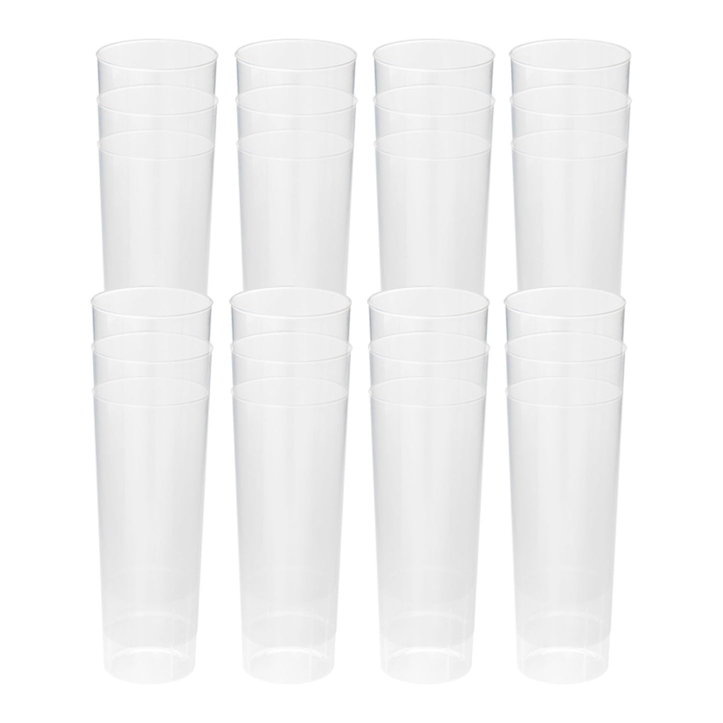 Pack De 24 Vasos Tubo Reutilizable 315ml_0