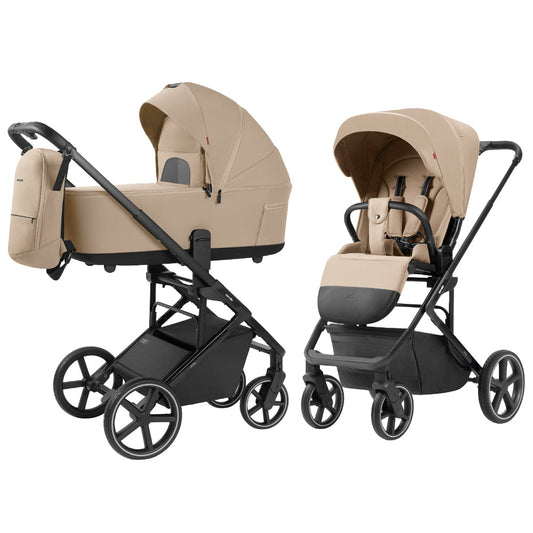 Carrello Alfa Dúo 2 En 1 Cochecito De Bebé Natural Beige_0