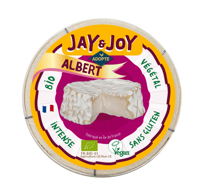 Queso Vegetal Estilo Camembert Albert Jay&joy 100g Bio_0