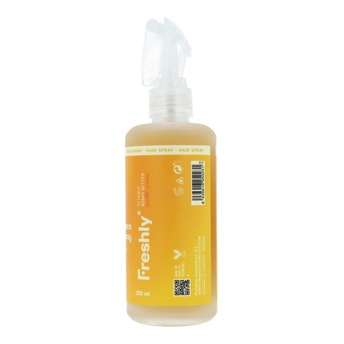 Spray de Queratina Freshly Hair Radiance 200ml