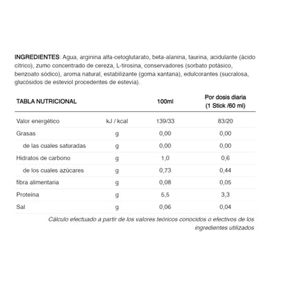 Energy Shot Stick 60 Gr Zero No Caff Cereza_1