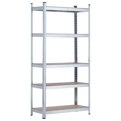 Estantería Modular Con 5 Baldas Ajustables 180x90x40cm 875kg O91_0
