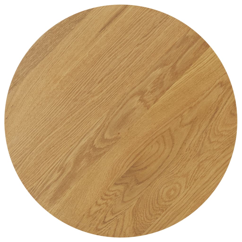 Mesita Auxiliar De Madera De Roble Maciza 40x50 Cm_1