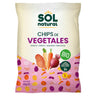 Chips de Vegetais Biológicos com Azeite Sol Natural 80 g 