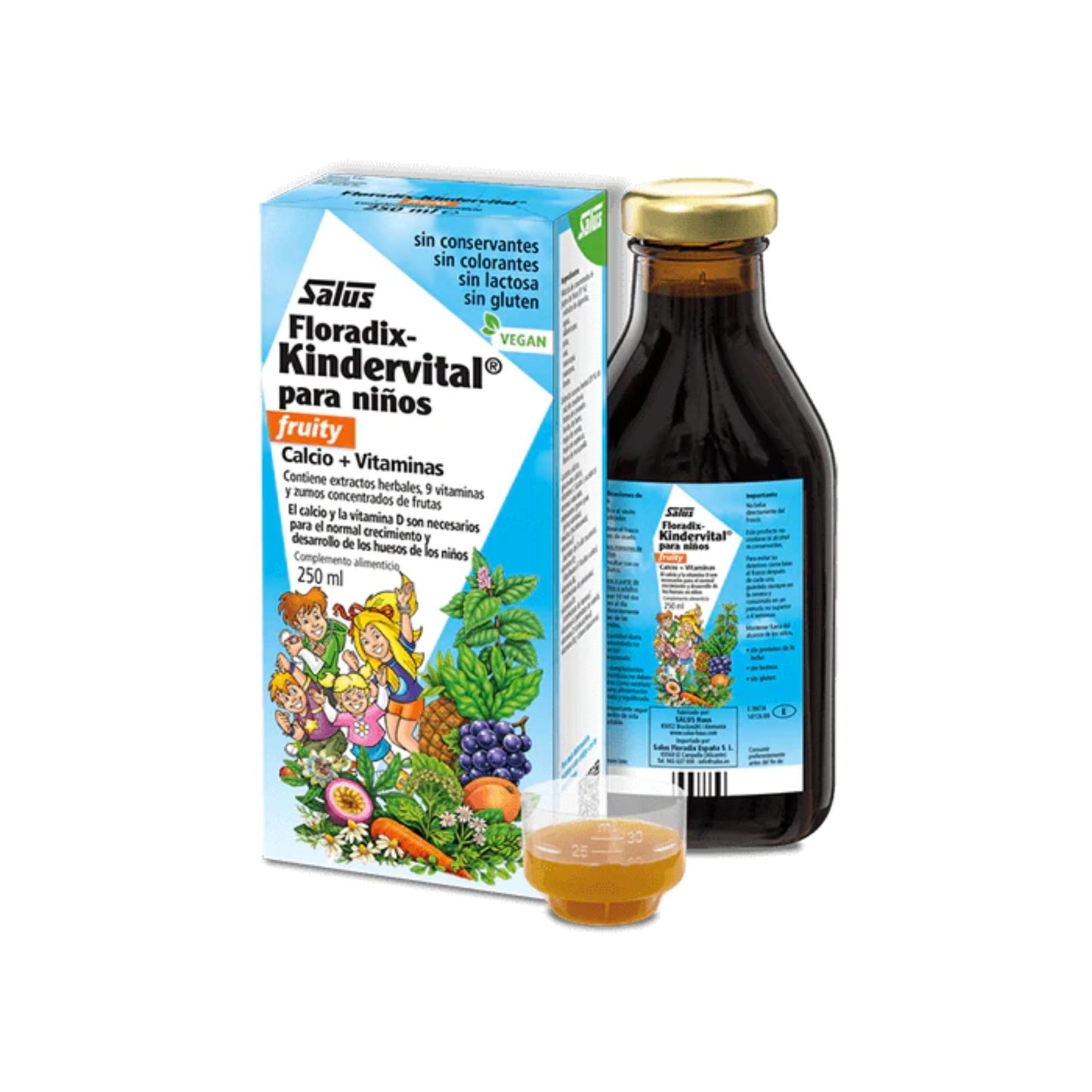 Floradix-Kindervital frutado 250 ml Salus
