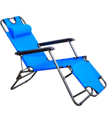Tumbona Plegable Con Respaldo Reclinable_2