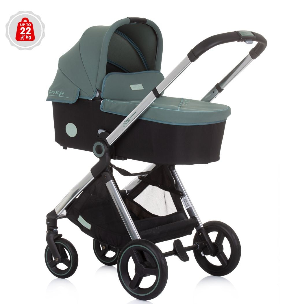 Carrito De Bebé Trío Elite Hasta 22 Kg Aloe_1