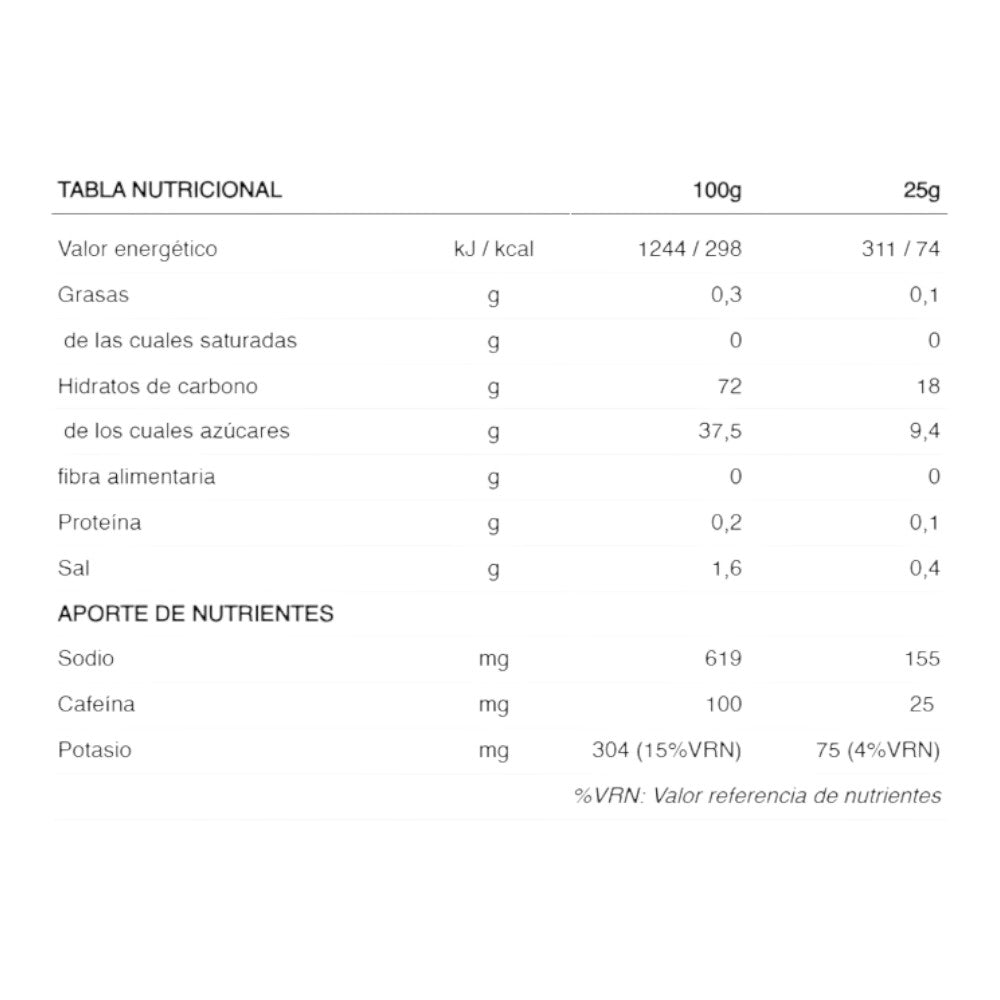Energy Gel Bio 25 Gr 25 Mg Caffeine_1