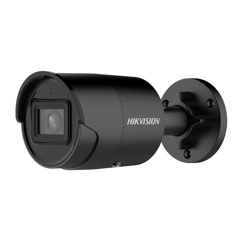 Cámara Bullet Ip 8mp 2,8mm Wdr120 Ip66 Ir40 Acusense 2ªgen. Darkfighter Alarma Clasificación Mic Black Hikvision_0