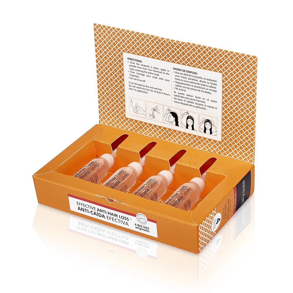 Embalagem de 4 Ampolas Antiqueda Nuggela &amp; Sulé 10 ml
