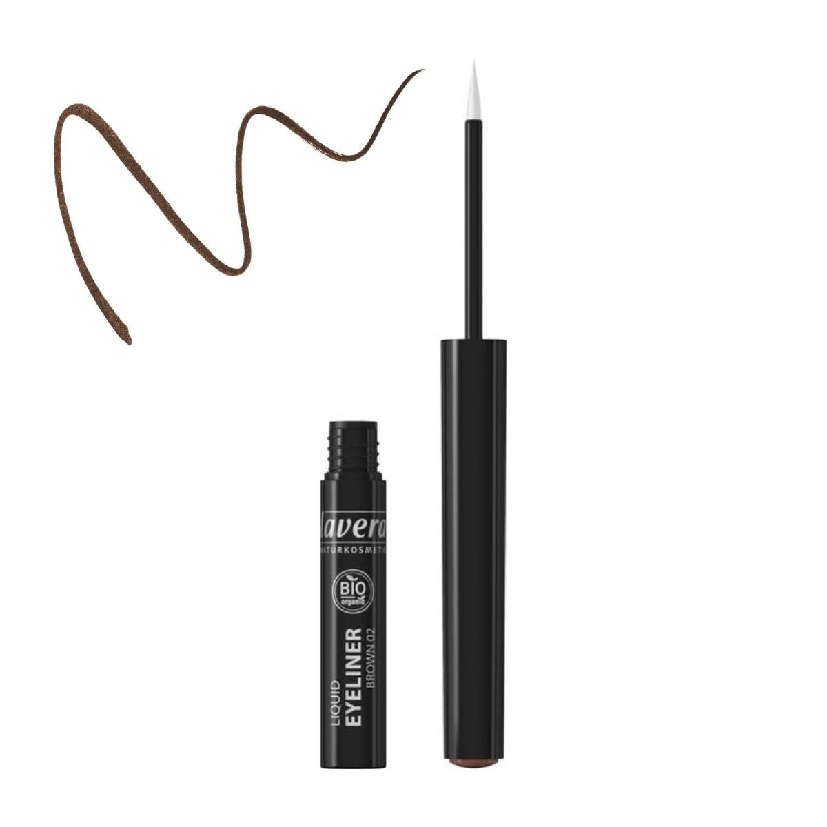 Eyeliner líquido - 02 Castanho, Lavera 2,8 ml