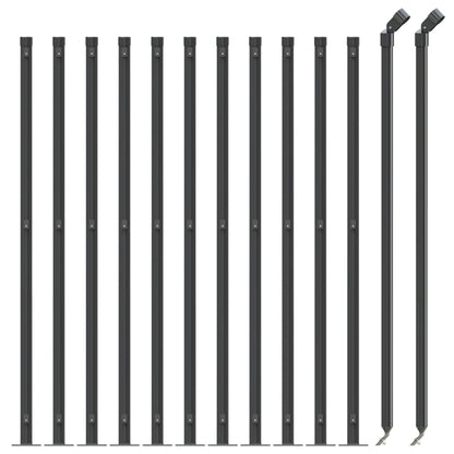 Cerca De Alambre Con Brida Gris Antracita 1,1x25 M / Vetonek_1