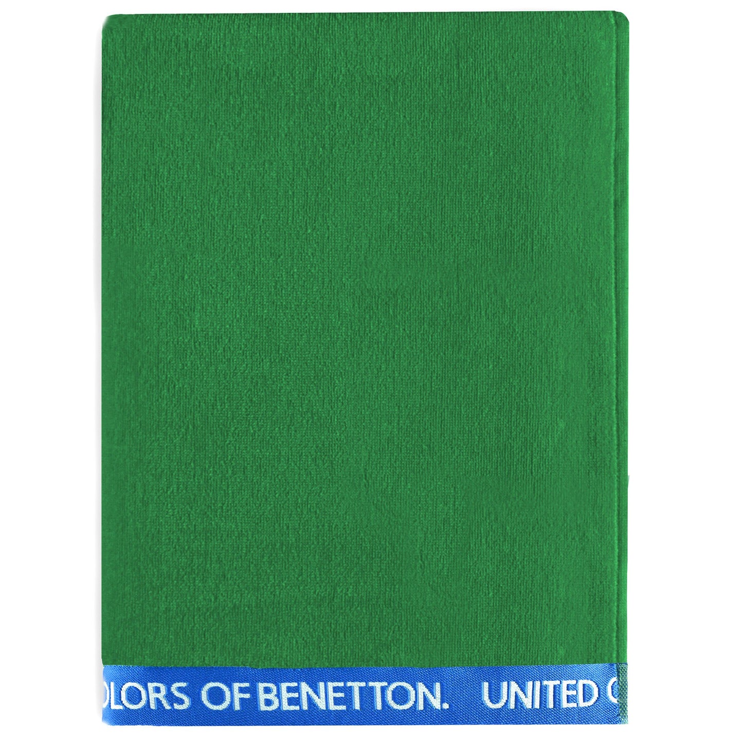 Set 2 Toalla De Playa 90x160cm 380gsm Velour 100%algodon Verde Casa Benetton_4