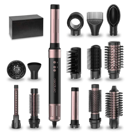 Cecotec Cepillo De Aire Ceramiccare 14in1 Airglam Black_0