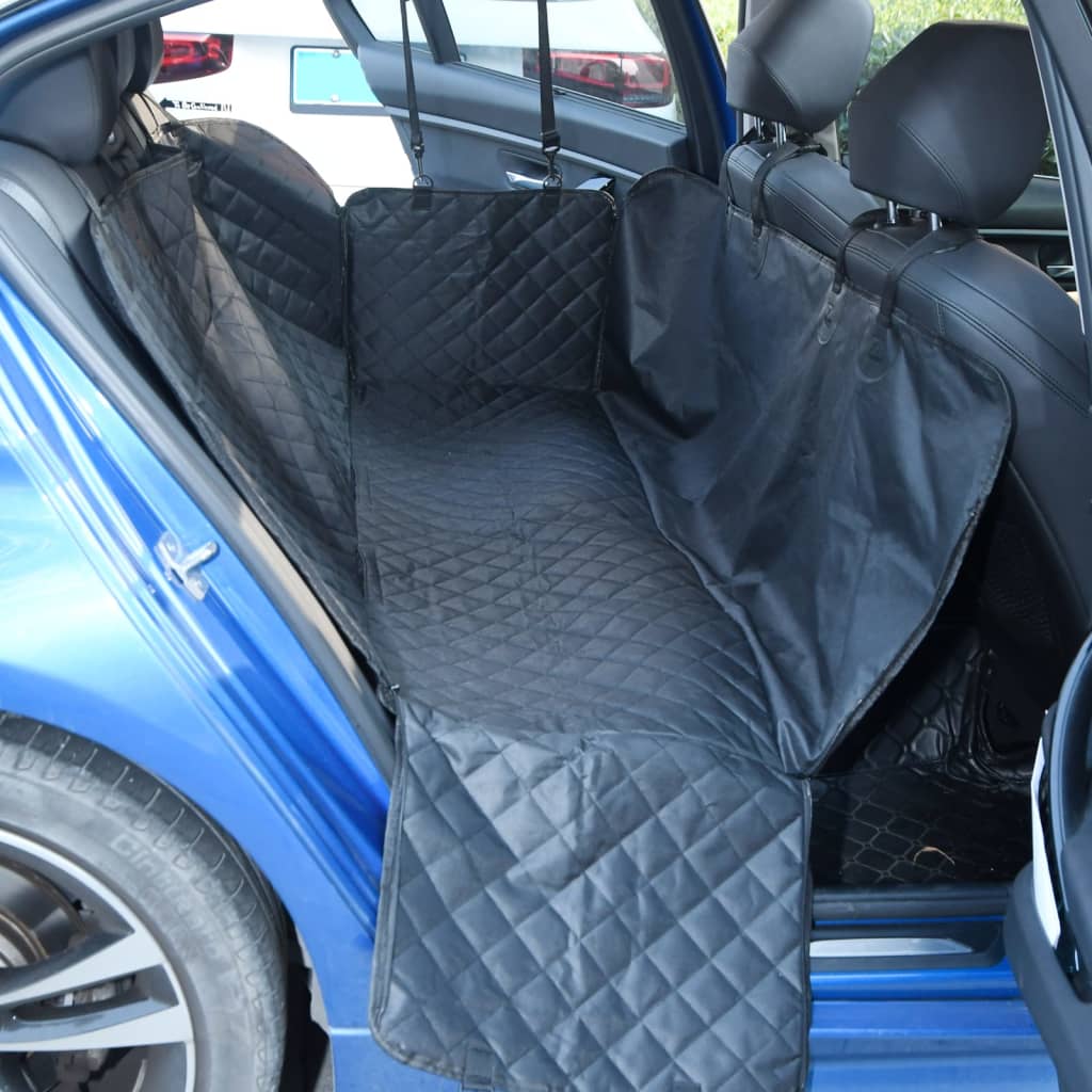 Funda Para Asiento De Coche Para Perros Negro 137x46x50 Cm_2