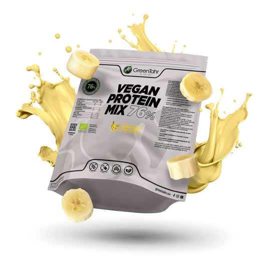 Mix Proteico Vegan ECO 76% banana 750g