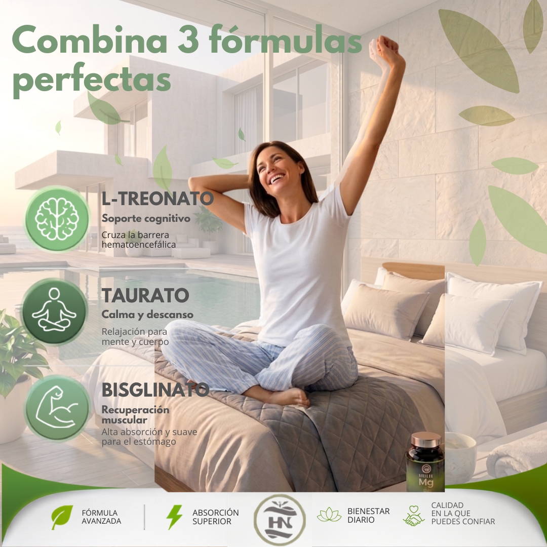 Triple Magnesio Complex Premium Con Magtein® 210 Mg De Magnesio (120 Caps)_4