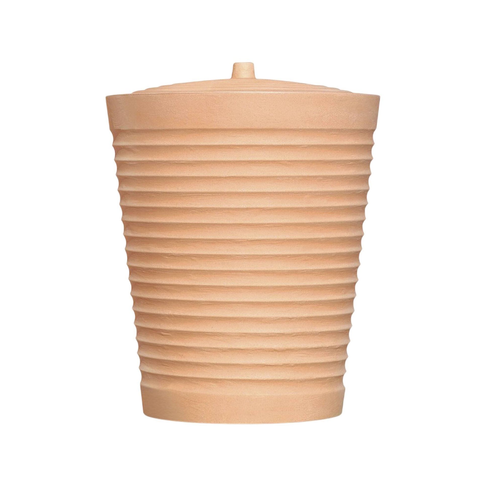 Barril De Agua De Lluvia Trentino 275l Color Terracota_1
