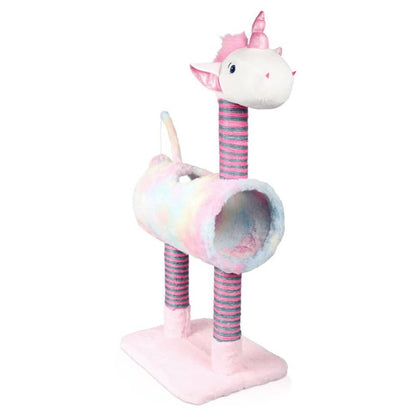 Pets Collection Rascador Para Gatos Unicorn Rosa 40x30x85 Cm_0