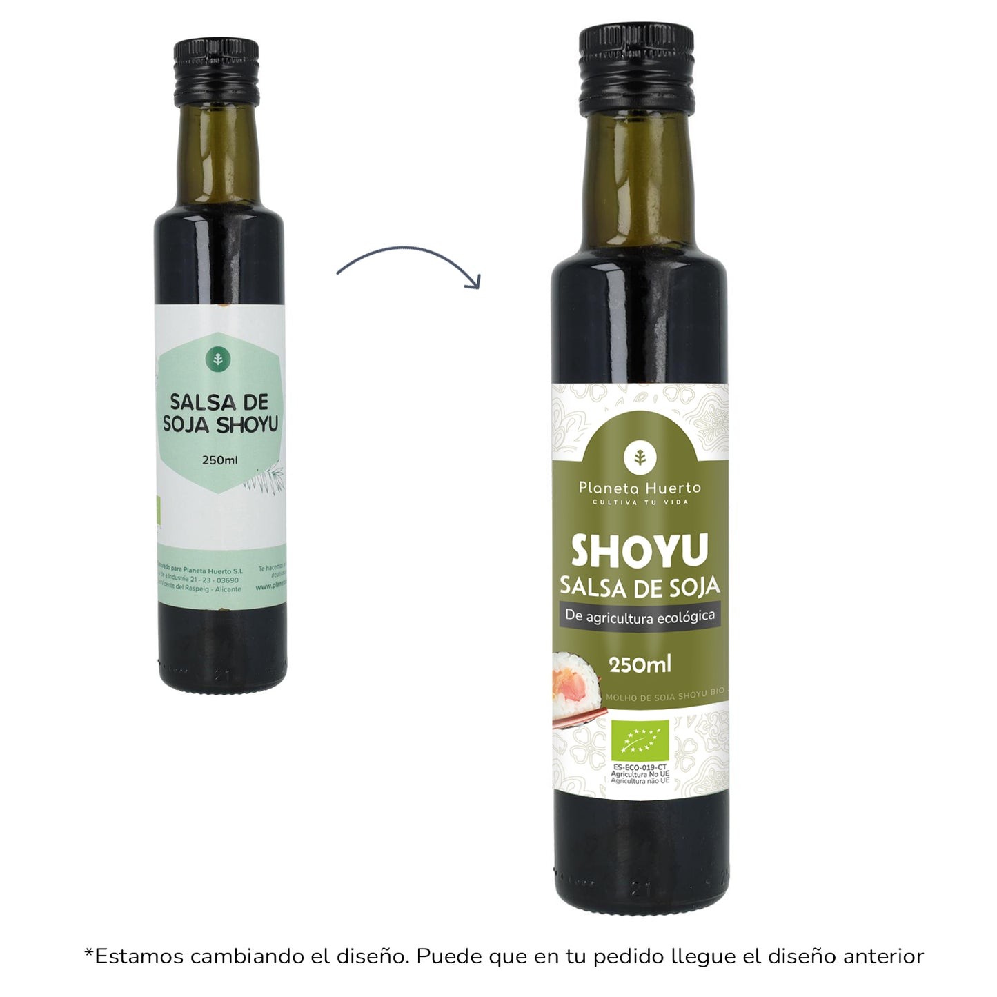 Planeta Huerto ECO Molho de Soja Shoyu 250 ml