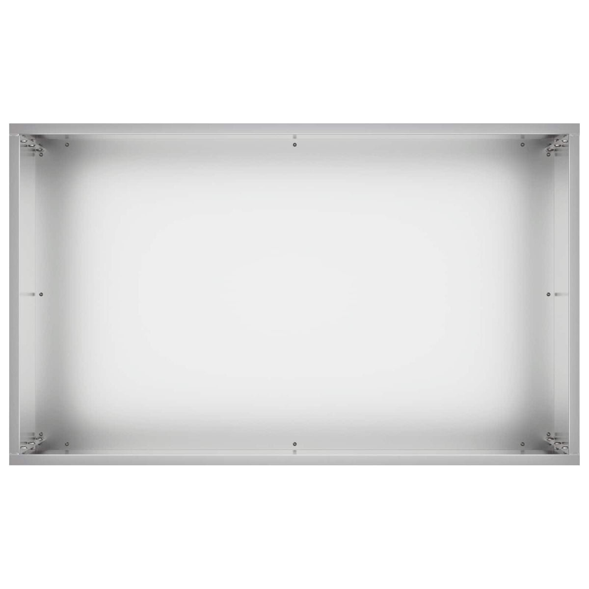 Macetero De Jardín Plateado 50 X 30 X 50 Cm Acero Galvanizado_3