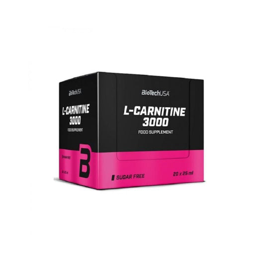 L-carnitine 3000 20 X 25 Ml Limón_0