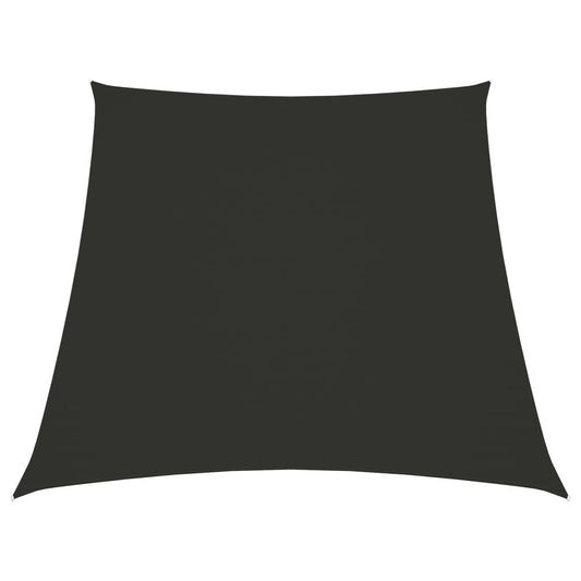 Vidaxl Toldo De Vela Tela Oxford Trapecio Gris Antracita 2/4x3 M_0