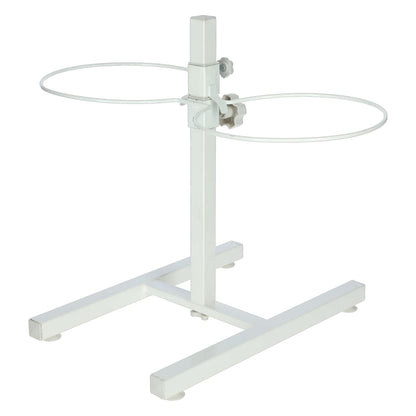 Kerbl Comedero Con Soporte Blanco 2x2,8 L 43 Cm_2